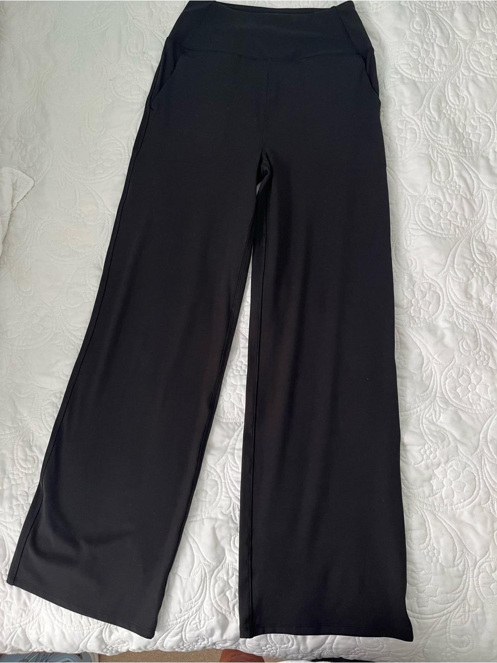 Gottex Women’s Black Wide-Leg Yoga Pants XS